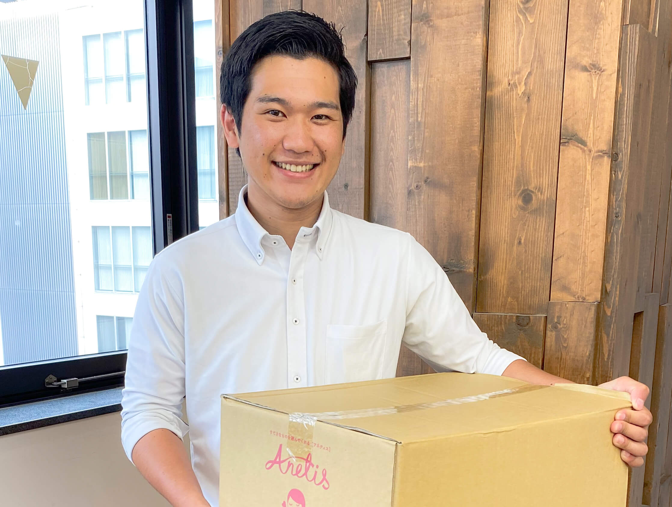 笑顔のスタッフ